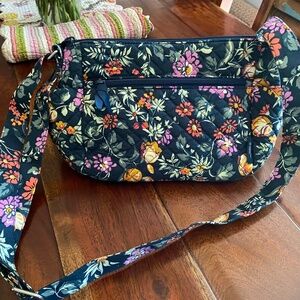 Vera Bradley Floral Quilted Cross Body Bag